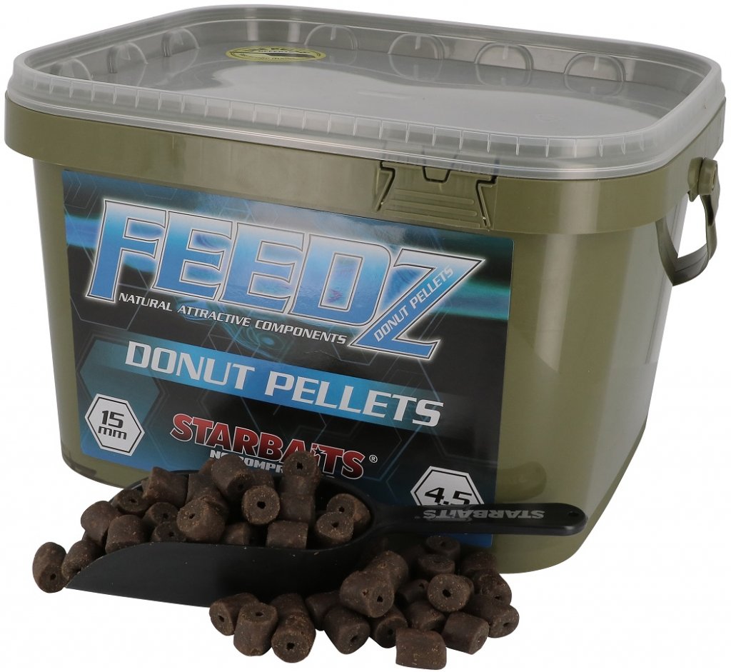 Starbaits Pelety - Feedz Donuts 4,5kg