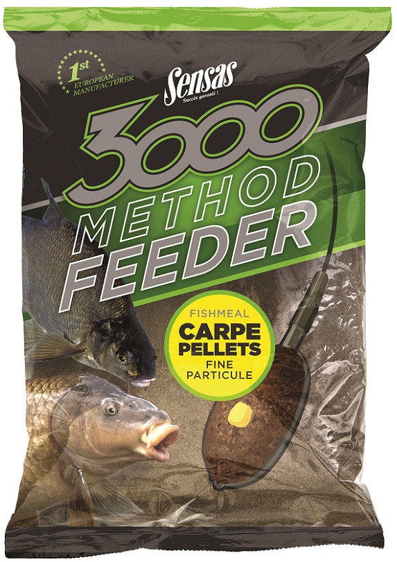 Sensas 3000 Method Feeder Carpe Pellets 1kg