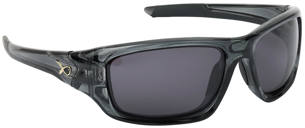 Matrix Brýle Wraps Trans black / grey lense