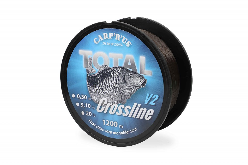 CARP´R´US Total Crossline V2 – Brown - 0.40mm/1000m/13.6kg/30lb