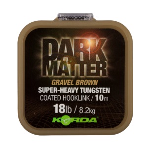 Korda Návazcová Šňůrka Dark Matter Tungsten Coated Brown 10m