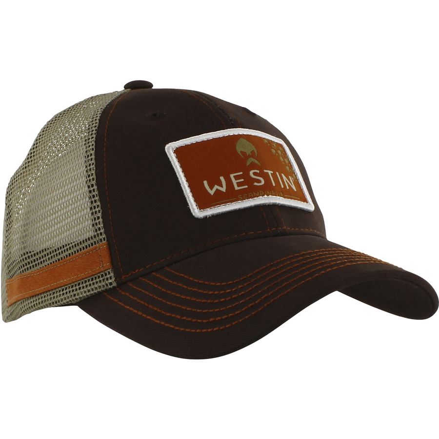 Westin Kšiltovka Hillbilly Trucker Cap Grizzly Brown