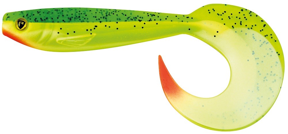 Fox Rage Gumová Nástraha Pro Grub UV LemonTiger 12cm