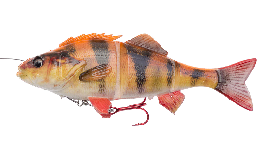Gumová nástraha Savage Gear - 4D Linethru Perch 23cm 145g SS 03-Albino