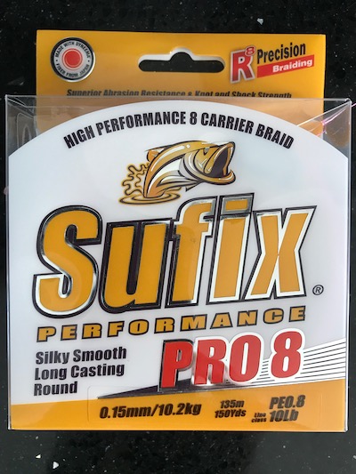 Splétaná šňůra SUFIX - Performance Pro 8