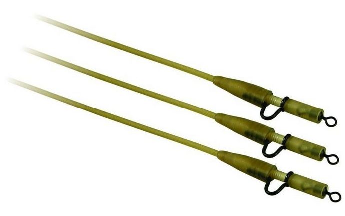 Extra Carp závěska Heavy Lead Clips with Camo Tubing