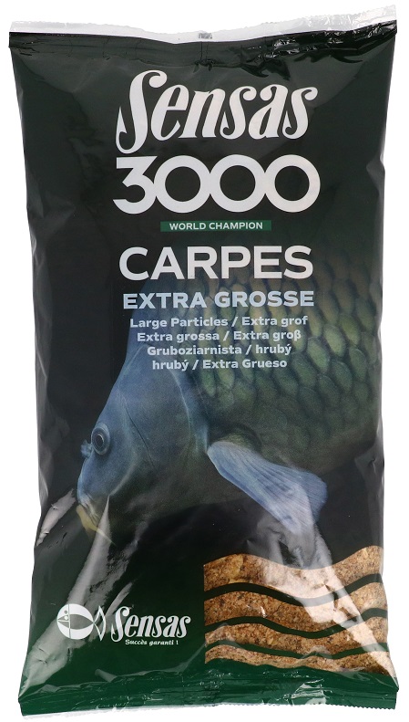 Sensas Krmení 3000 Carpes Extra Gros 1kg