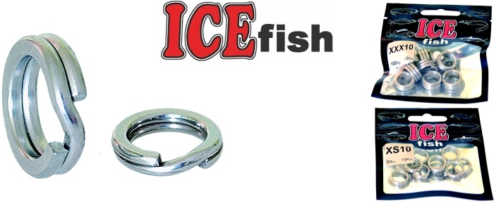 Ice Fish Monster Ploché kroužky 10ks