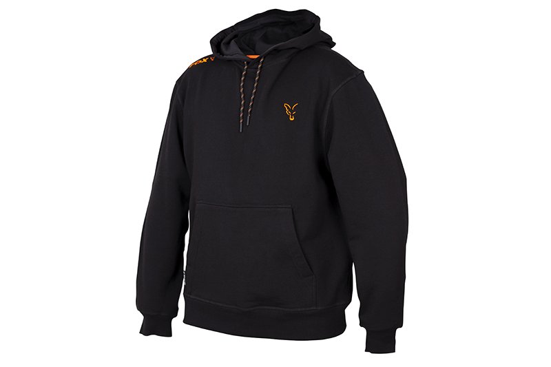 Fox Mikina Collection Black/Orange Hoodie vel. M