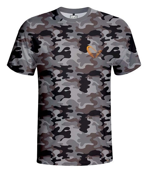 Tričko Savage Gear Simply Savage Camo S