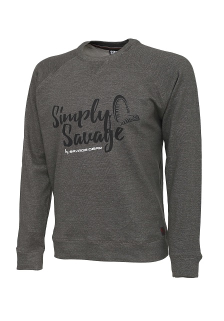Svetr Savage Gear - Simply Savage Sweater Melange M