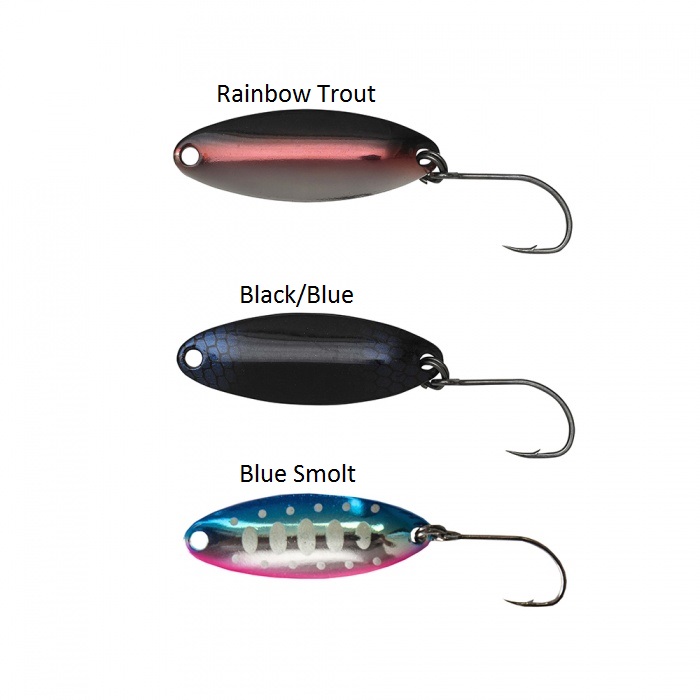 DAM Třpytka Effzett - Pro Trout Spoon No.6 Black/Blue