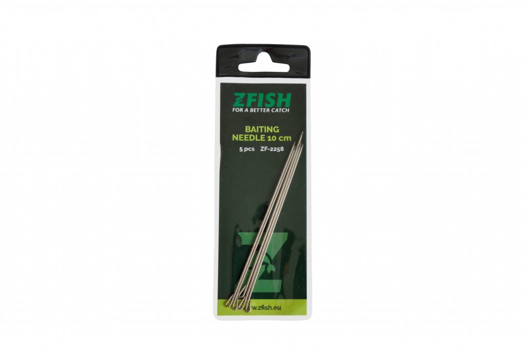 Zfish Prošívací jehla Baiting Needle 10cm, 5ks