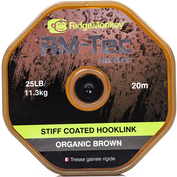 RidgeMonkey Šňůrka RM-Tec Stiff Coated Hooklink