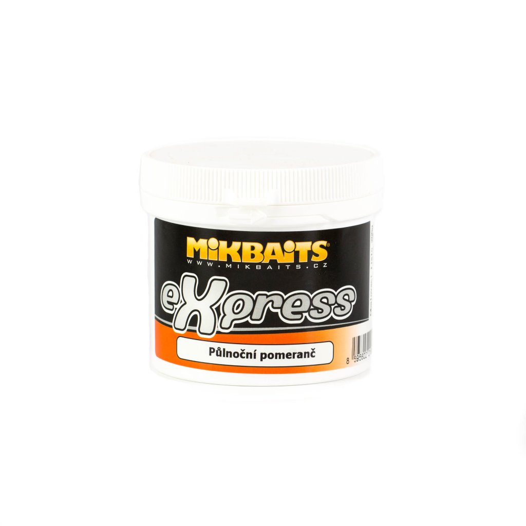 Mikbaits eXpress těsto Půlnoční pomeranč 200g