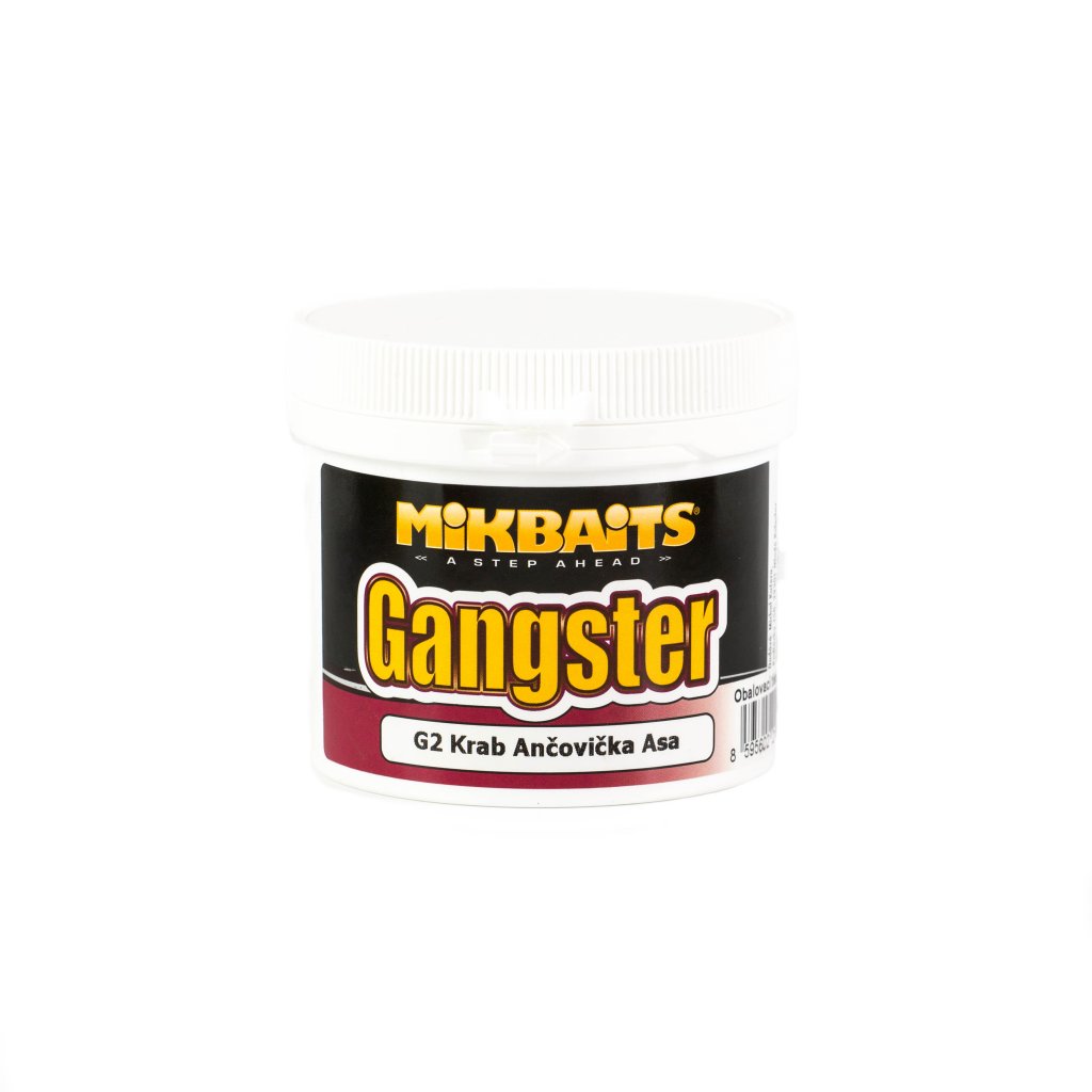 Mikbaits Gangster těsto G2 Krab Ančovička Asa 200g