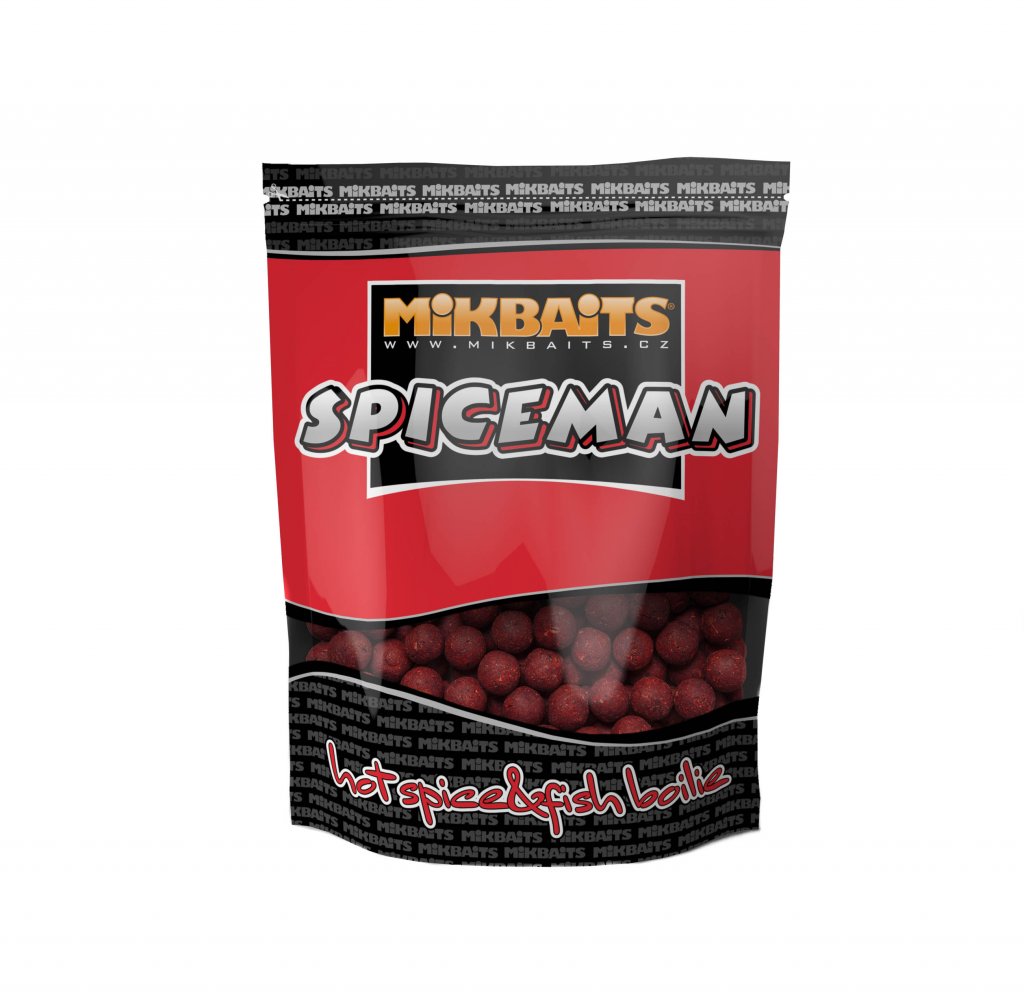 Mikbaits Spiceman boilie - Pikantní švestka 1kg