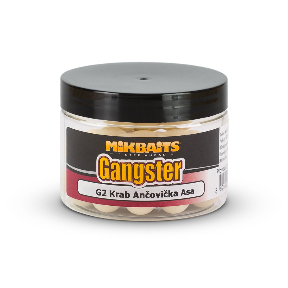 Mikbaits Gangster pop-up - G2 Krab Ančovička Asa 14mm, 150ml