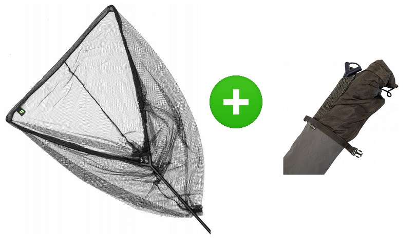 Podběrák Nikl BASIC Landing Net 36" + Obal na podběrák SKTEK Net Stink Bag Sleeve ZDARMA