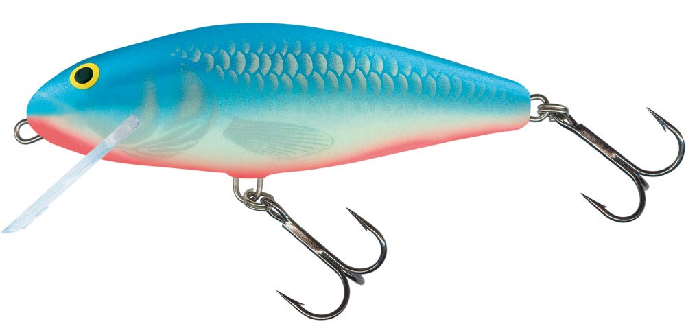 Salmo Wobler - Perch 12F Pearl Blue