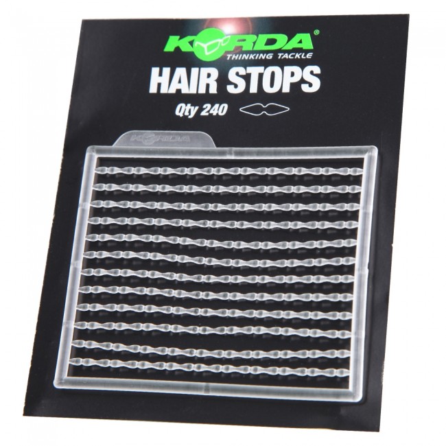 Korda Zarážky Hybrid Hair Stops 240ks