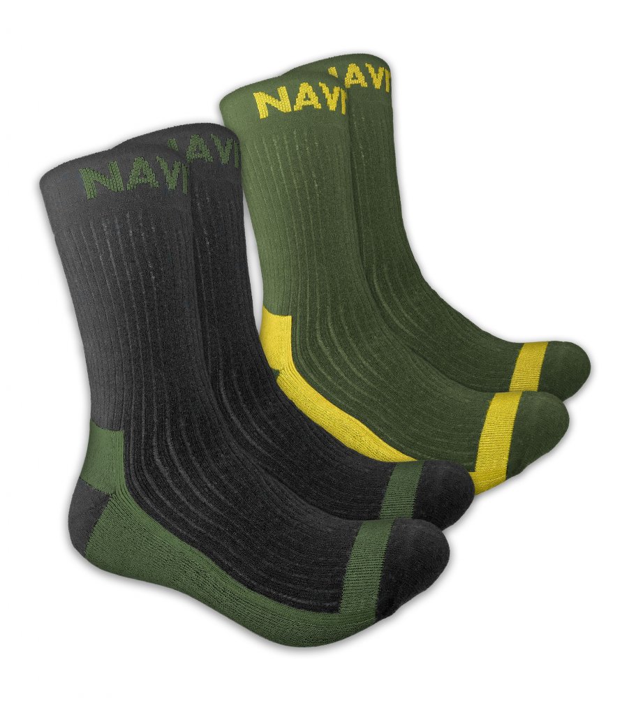 Navitas Ponožky Coolmax Crew Sock Twin Pack 41 - 45