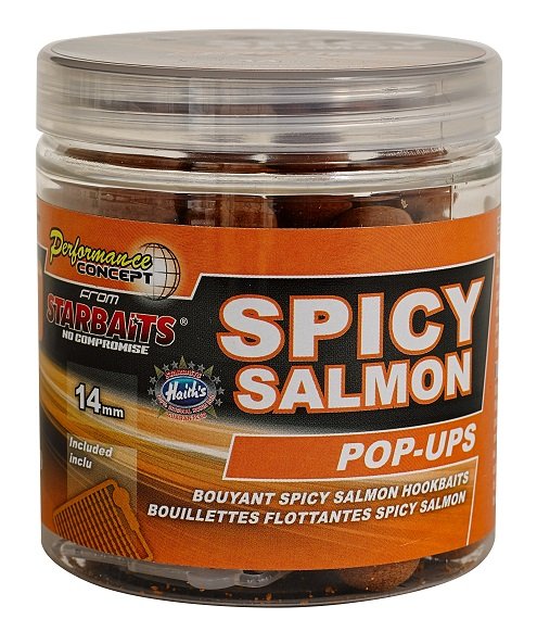 Starbaits Plovoucí Boilie Spicy Salmon 14mm, 80g