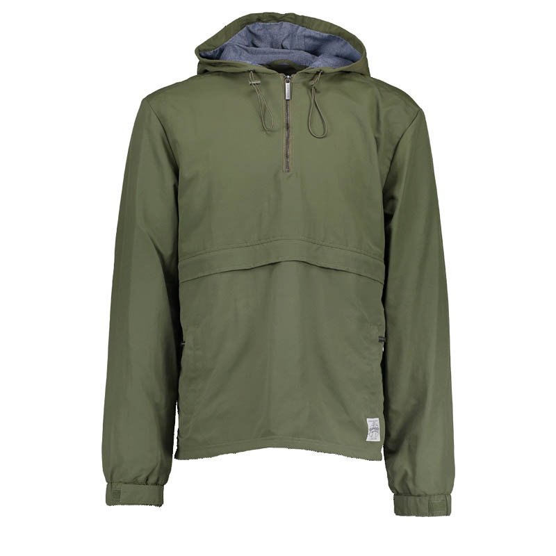 Bunda AQUA - Half Zip Khaki Jacket