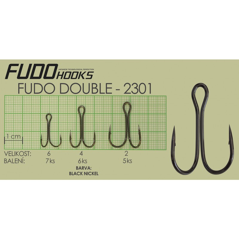 Fudo Hooks Dvojháčky Double