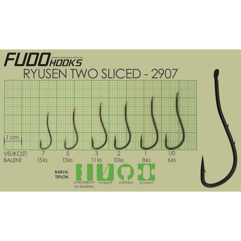 Fudo hooks Háčky - Ryusen