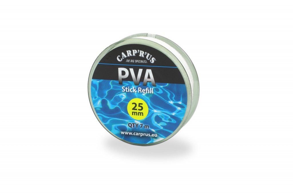 Carp´R´Us Náhradní PVA punčocha - PVA Stick refill 25 mm, 7m