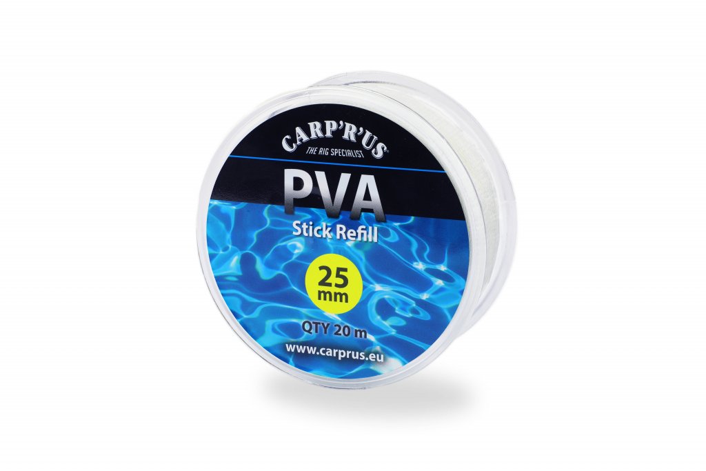 Carp´R´Us Náhradní PVA punčocha - PVA Stick refill 25 mm, 20 m