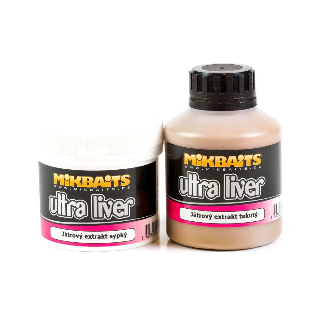 Mikbaits Ultra Liver 250ml - Obalovací Extrakt 1+1