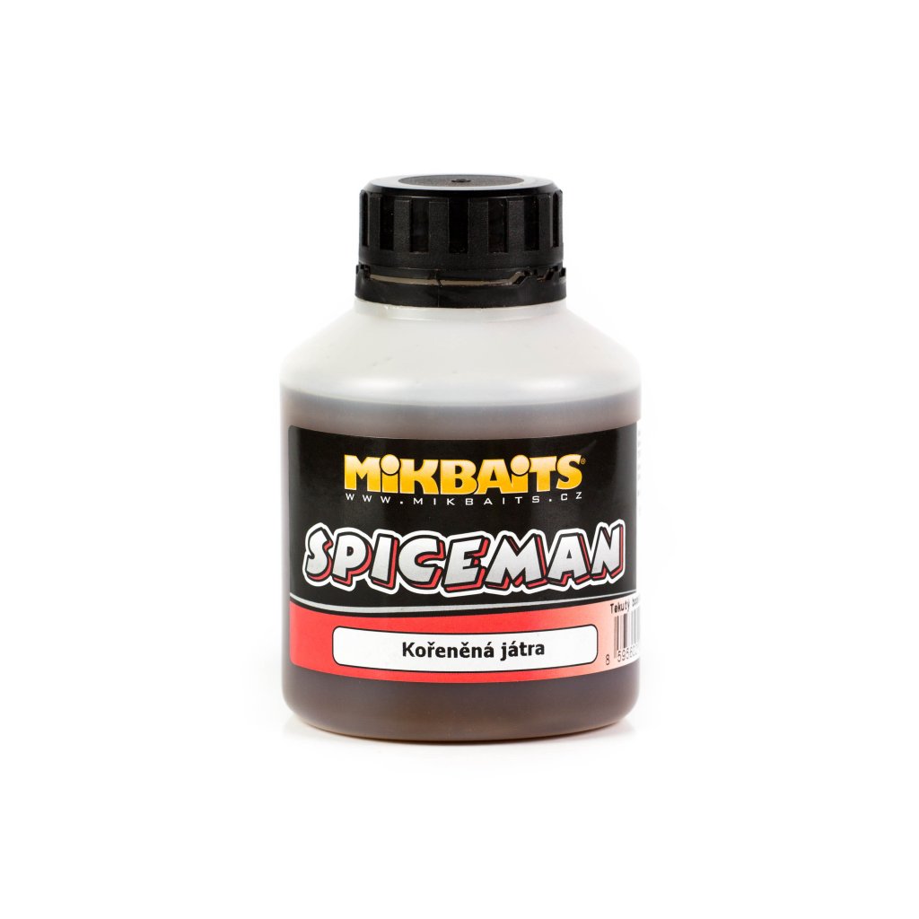 Mikbaits Spiceman booster Kořeněná játra 250ml