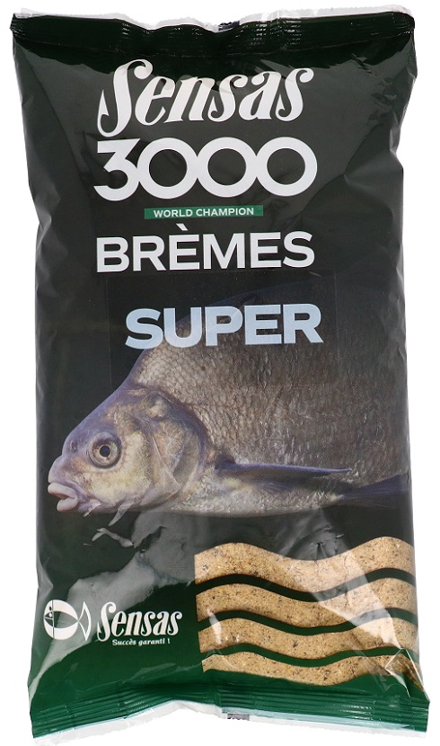 Sensas Krmítková směs - 3000 Super Bremes 1kg