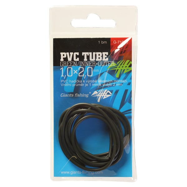 Giants fishing PVC hadička - PVC Tube Green 1m