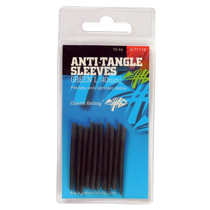 Giants Fishing Převlek Anti Tangle Sleeves Green 10ks