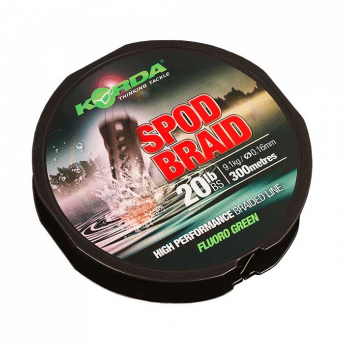 Korda Šňůra Spod Braid 20lb 300m 0,16mm