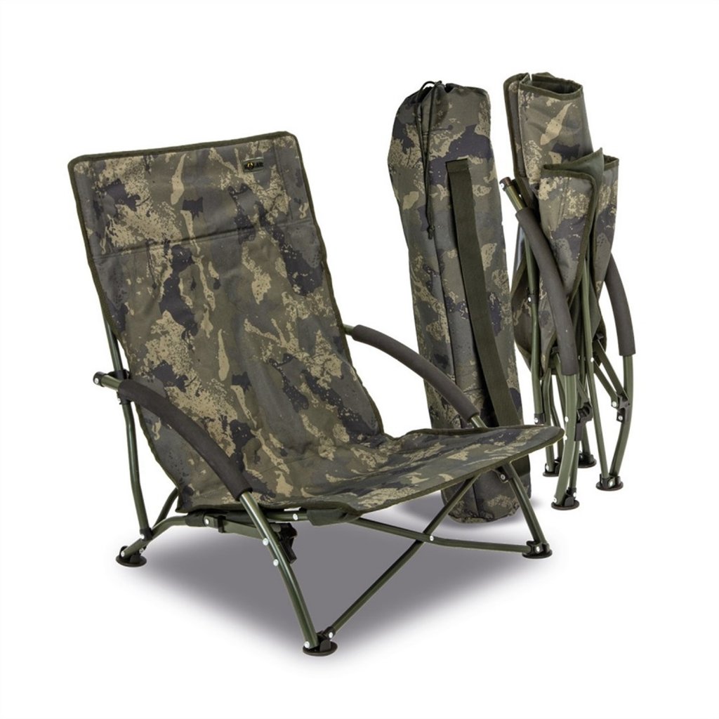 Solar - Křeslo - Undercover Camo Foldable Easy Chair - Low