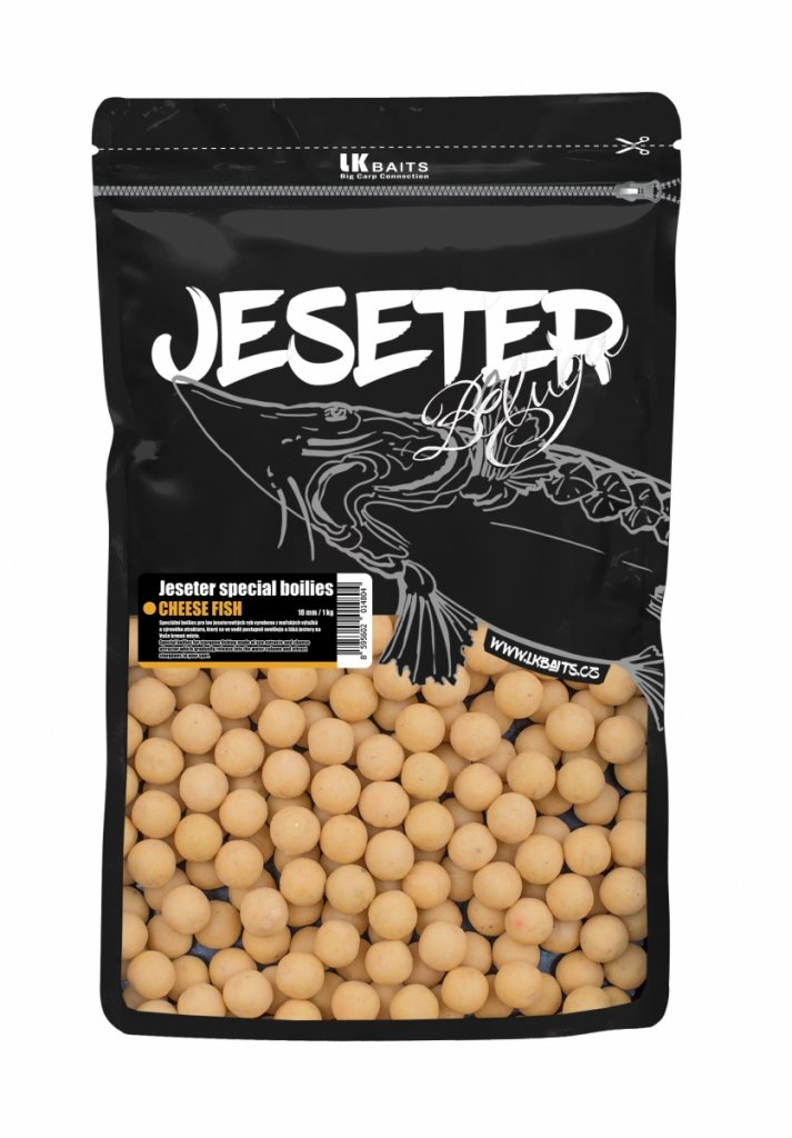 LK Baits Special Boilies Jeseter Cheese 18mm 1kg