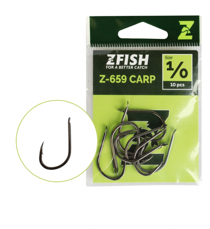 Zfish Háčky Carp Hooks Z-659, 10ks