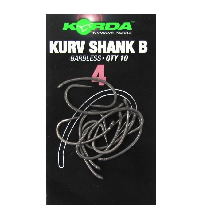 Korda Háčky Kurv Shank Barbless 10ks
