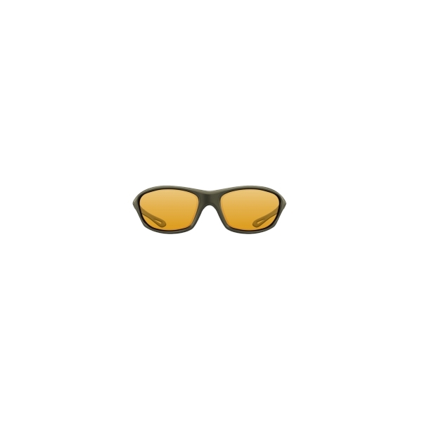 Korda Brýle Sunglasses Wraps Gloss Olive / Yellow Lens