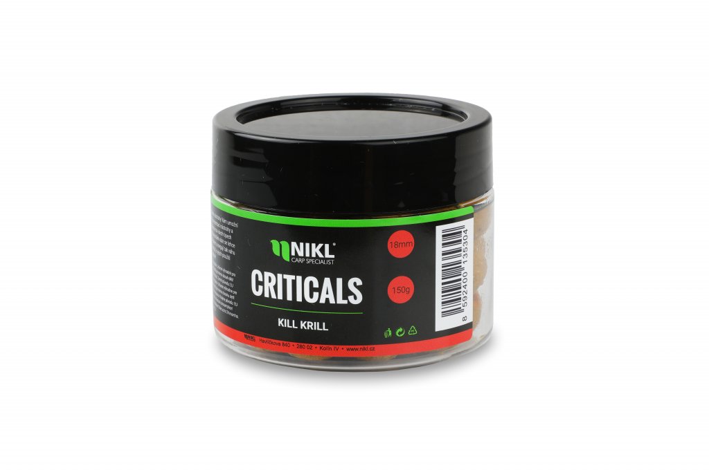 Nikl Criticals boilie Kill Krill 150g