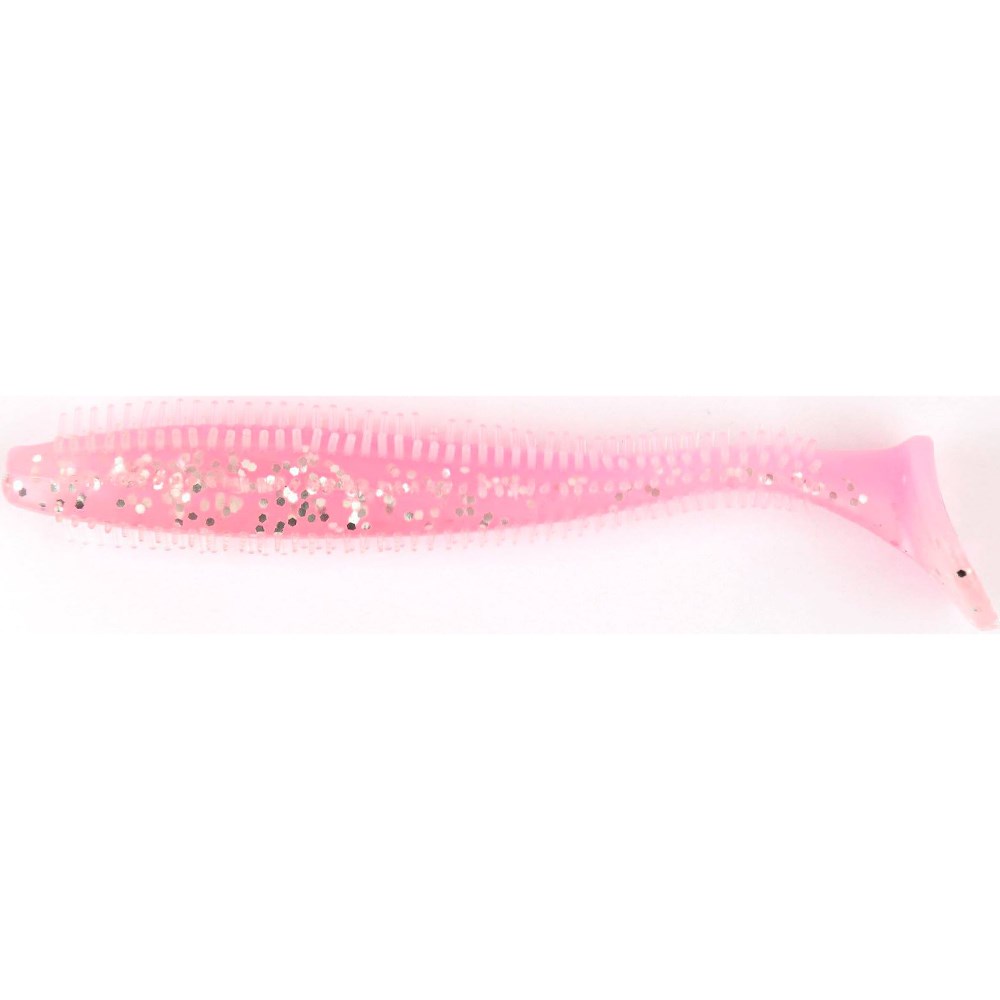 Fox Rage Gumová nástraha Spikey shad Ultra UV Pink Candy 9cm