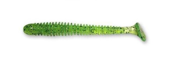 Crazy Fish Gumová Nástraha Vibro Worm Cucumber 5cm 8ks