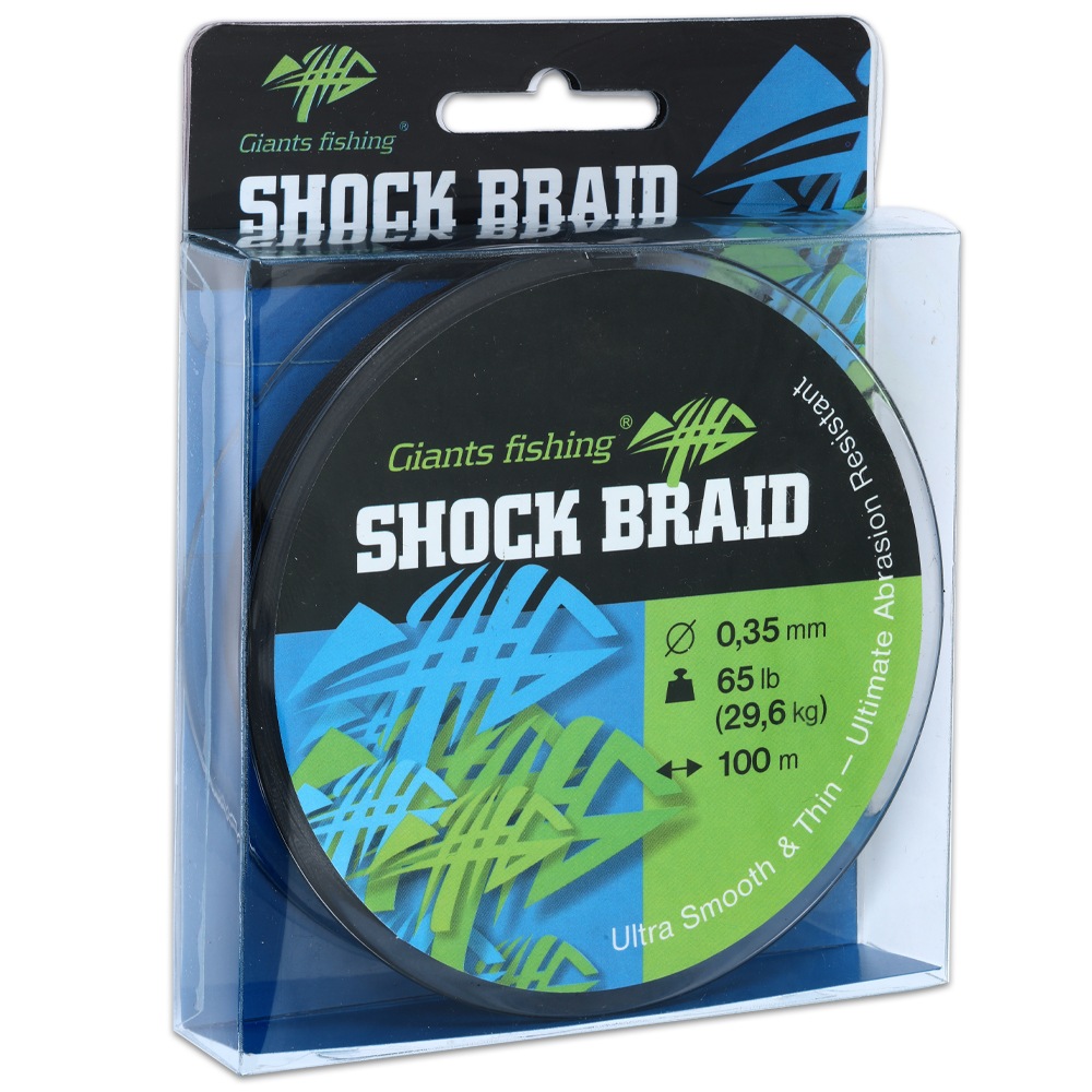 Giants Fishing Splétaná šňůra Shock Braid 100m, 0,29mm