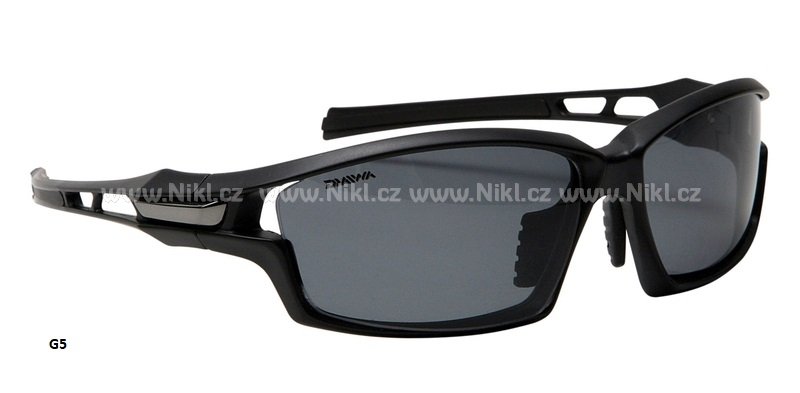Daiwa Sluneční brýle SGLAS Black Frame-Grey Lens G5