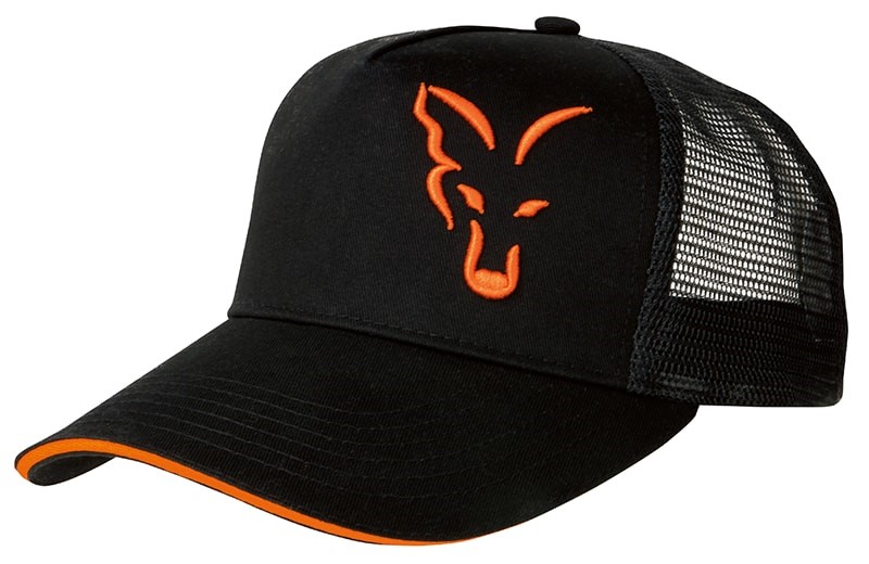 Fox Kšiltovka Black & Orange Trucker Cap