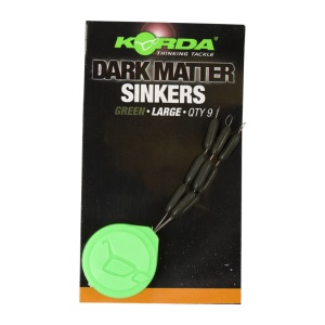 Korda Sinkers Large Weedy Green 9ks